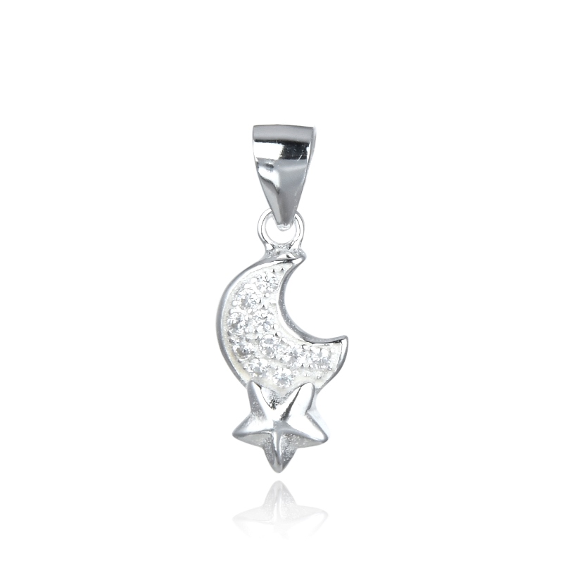 Dije de Luna y Estrella